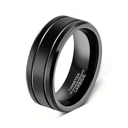 Black Tungsten Ring