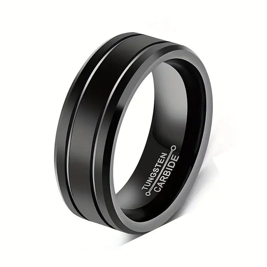 Black Tungsten Ring