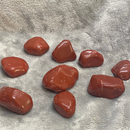 Red Jasper Protection Healing Palm Stone Reikh